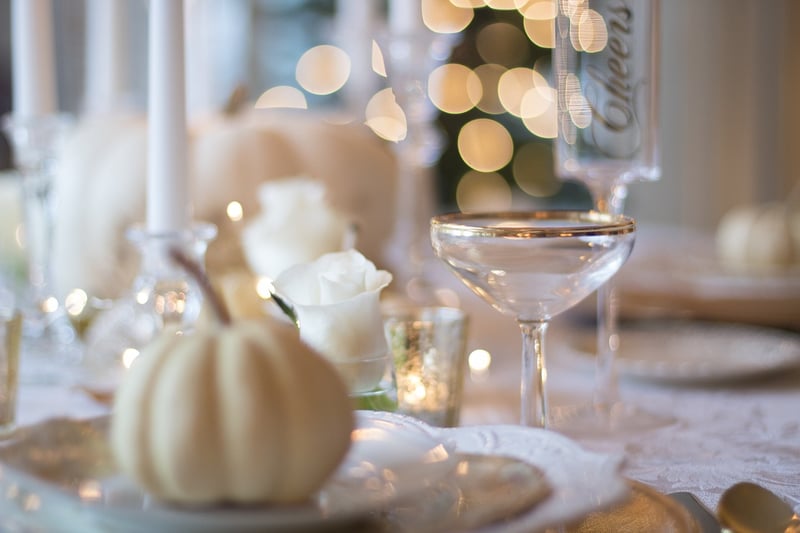 Vintage Romantic Table Setting
